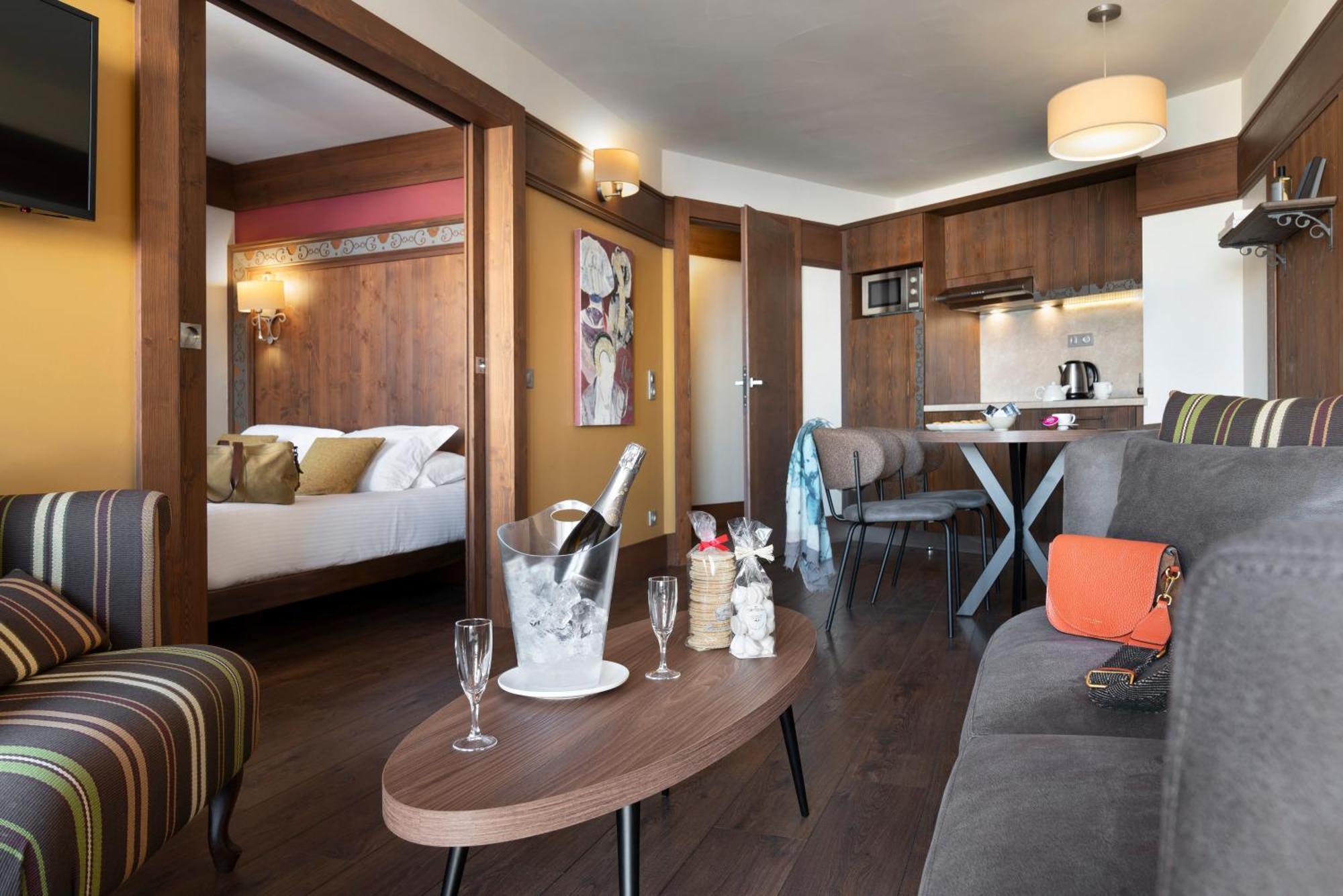 Le Hameau Du Kashmir Lejlighedshotel Val Thorens Eksteriør billede